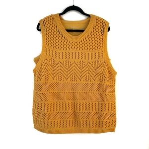 BOGO ‼️ Talbots Vibrant Orange Knit Top